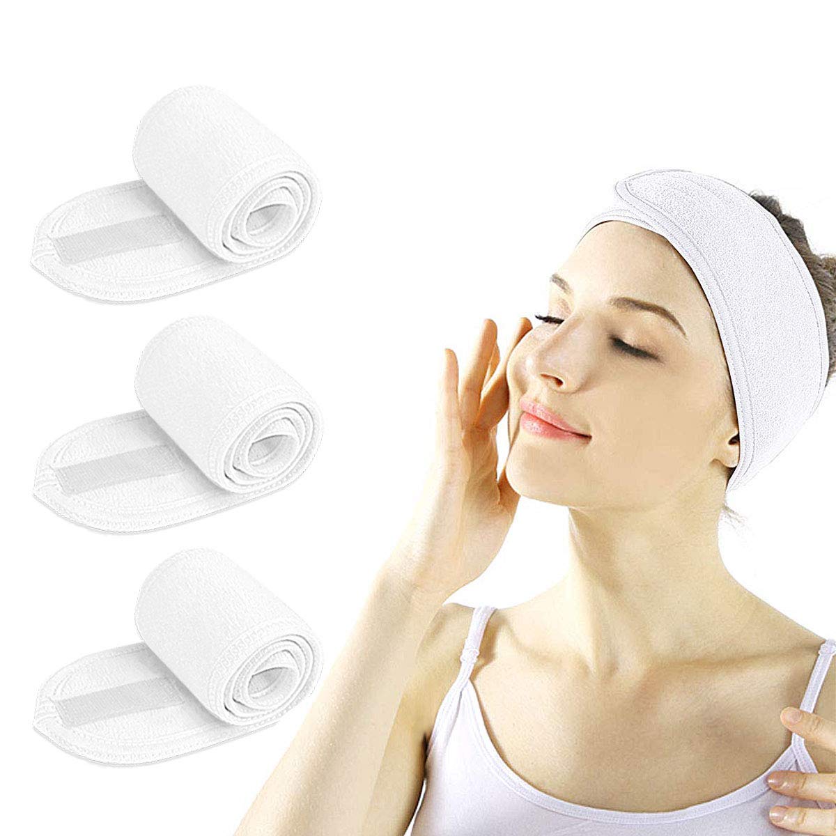 Bandeau Cosmétiques Réglable – Confort et Élégance pour votre Routine Beauté